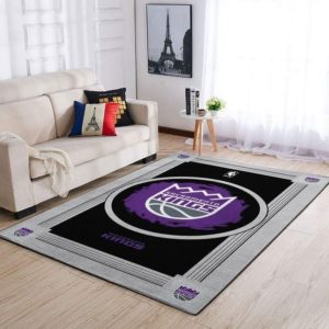 Sacramento Kings Team Logo Gifts NBA Rug Home Decor
