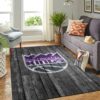 Sacramento Kings Team Logo NBA Living Room Carpet Rug Home Decor