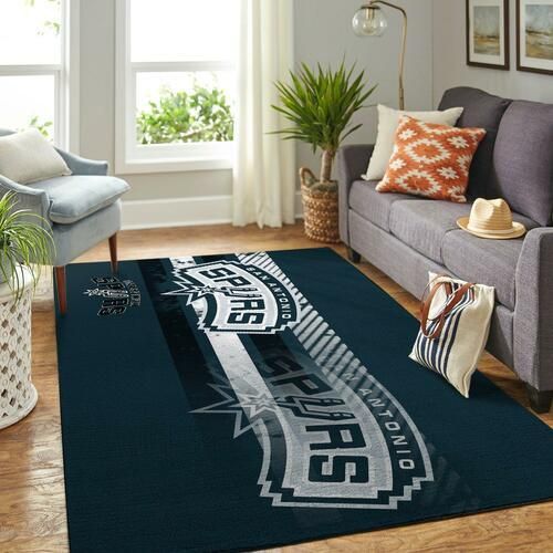 San Antonio Spurs Basketball Gifts NBA Rug Home Decor San Antonio Spurs Basketball Gifts NBA Rug Home Decor