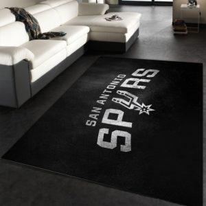 San Antonio Spurs NBA Living Room Carpet Rug Home Decor