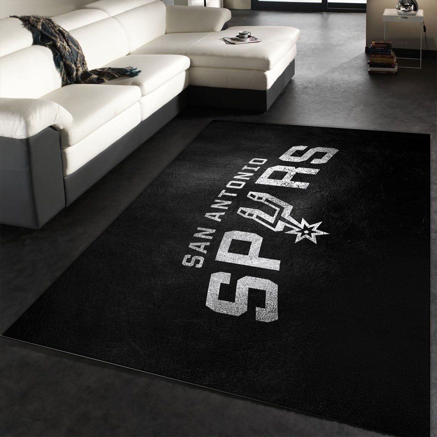 San Antonio Spurs NBA Living Room Carpet Rug Home Decor San Antonio Spurs NBA Living Room Carpet Rug Home Decor