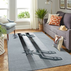 San Antonio Spurs Team Logo Nice Gift NBA Rug Home Decor