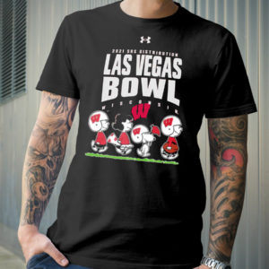 Snoopy Wisconsin Badgers Champions 2021 2022 Las Vegas Bowl New Design T-Shirt
