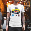 South Carolina Gamecocks Vs North Carolina Tar Heels 2021 2022 Dukes Mayo T-Shirt