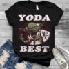 Star Wars Yoda Pixel Pink Hearts Cute Valentine’s Unisex T-shirt
