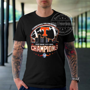 Tennessee Volunteers 2021 2022 Champions Music City Bowl T-Shirt