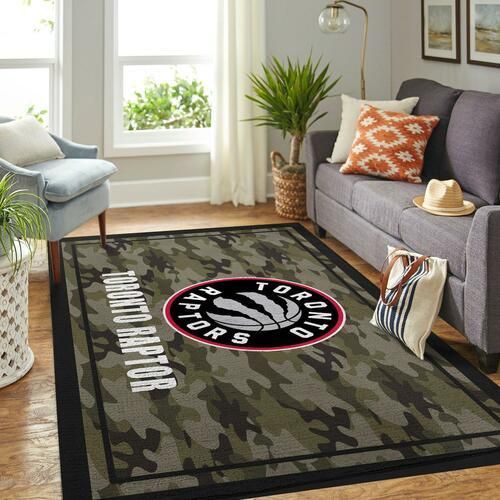 Toronto Raptors Camouflage NBA Living Room Carpet Rug Home Decor Toronto Raptors Camouflage NBA Living Room Carpet Rug Home Decor