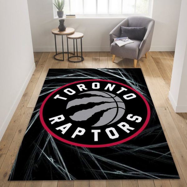 Toronto Raptors Team Logo NBA Living Room Carpet Rug Home Decor