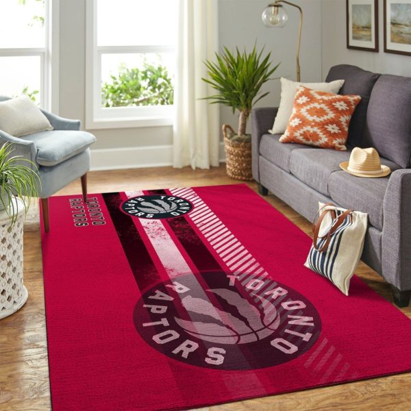 Toronto Raptors Team Logo Nice Gift NBA Rug Home Decor