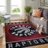 Toronto Raptors Team Logo Nice Gifts NBA Living Room Carpet Rug Home Decor