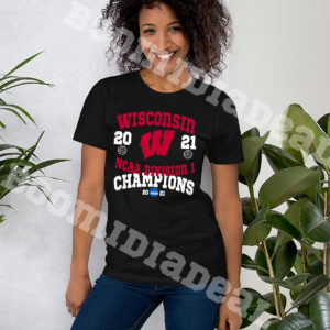 Trophy Championship 2021 Wisconsin NCAA Division 1 Womens Volleyball T-Shirt