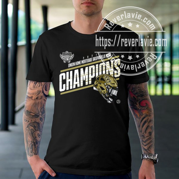 UCF Knights Champions 2021 Union Home Mortgage Gasparilla Bowl T-Shirt