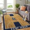 Utah Jazz Basketball Team Logo And Stadium NBA Rug Home Decor