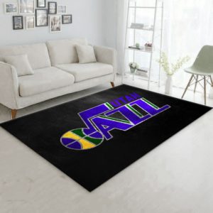 Utah Jazz Team Logo Gifts NBA Rug Home Decor