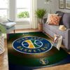 Utah Jazz Team Logo Camouflage NBA Living Room Carpet Rug Home Decor