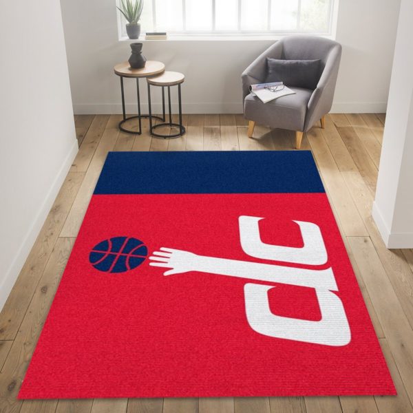 Washington Wizards Fan NBA Rug Home Decor