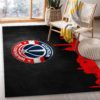 Washington Wizards Skyline NBA Living Room Carpet Rug Home Decor