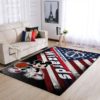 Atlanta Falcons Skyline NBA Rug Home Decor