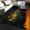 We The North Skyline Team Logo NBA Rug Home Decor