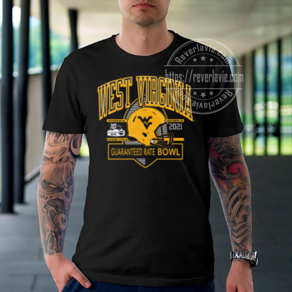 West Virginia Mountaineers 2021 2022 Champions Guaranteed Rate Bowl T-Shirt