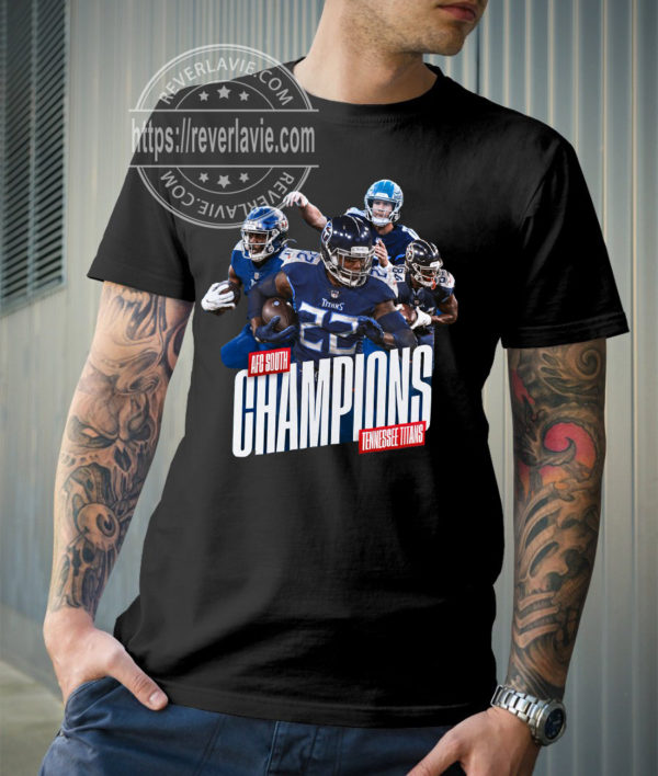 2022 AFC South Champions Tennessee Titans T-Shirt