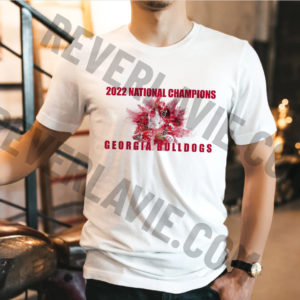 2022 CFP National Champions Georgia Bulldogs Football Celebration T-Shirt