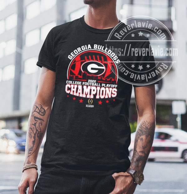 2022 Champions Georgia Bulldogs CFP National Championship New Design T-Shirt