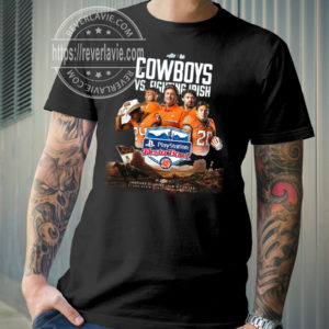 2022 Oklahoma State Cowboys Vs Notre Dame Fighting Irish Fiesta Bowl Vintage T-Shirt