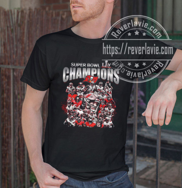 2022 Tampa Bay Buccaneers Champions Super Bowl T-Shirt