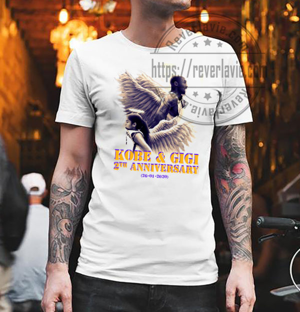 2th Anniversary RIP Kobe And Gigi Bryant New Design T-Shirt
