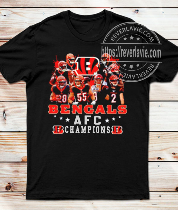 AFC Cincinnati Bengals 2022  NFL Conference Championship T-Shirt