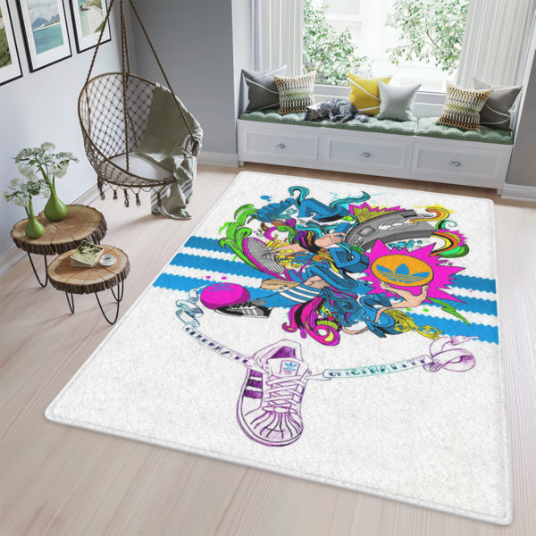 Adidas Design New Gifts Sneaker Rug Home Decor