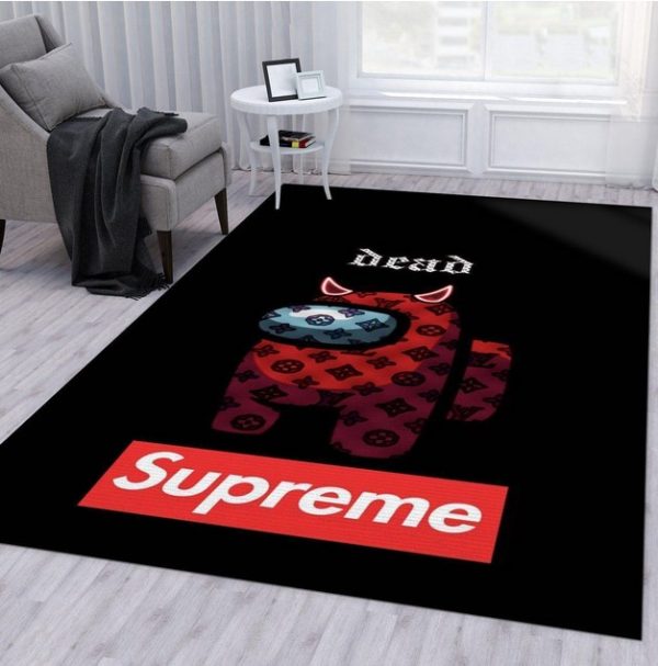 Among Us Supreme Rug Gaming Area Rug Home Decor
