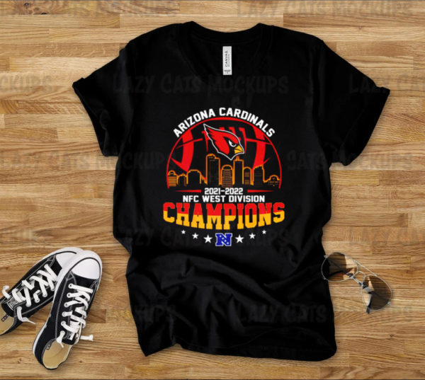 Arizona Cardinals 2022 NFC West Division Champions T-Shirt