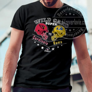 Arizona Cardinals Vs Los Angeles Rams 2021-2022 Super Wild Card NFL T-Shirt