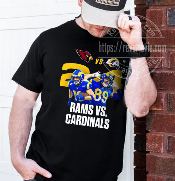Arizona Cardinals Vs Los Angeles Rams 2022 Super Wild Card Weekend T-Shirt