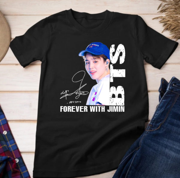 Happy 9 Years With Jimin – BTS Forever With Jimin 95 Fan Gifts T-Shirt