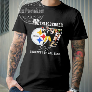 Ben Roethlisberger Greatest Of All Time Signature T-Shirt
