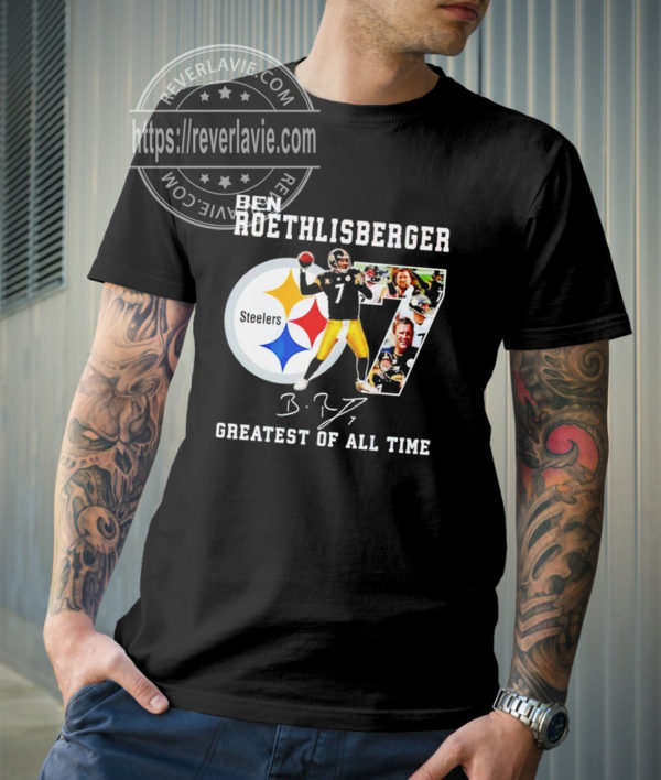 Ben Roethlisberger Greatest Of All Time Signature T-Shirt