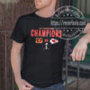 AFC and NFC NFL Super Bowl LVI 2021 2022 T-Shirt