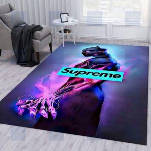 Black Panther Supreme Rug Supreme Area Rug Home Decor