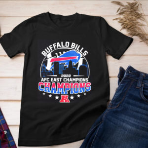 Buffalo Bills Football 2022 AFC East Champions Fan Gifts T-Shirt