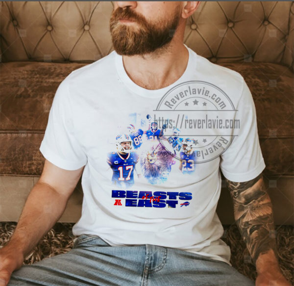 Buffalo Bills 2022 Beasts Of The AFC East Champions New Design T-Shirt