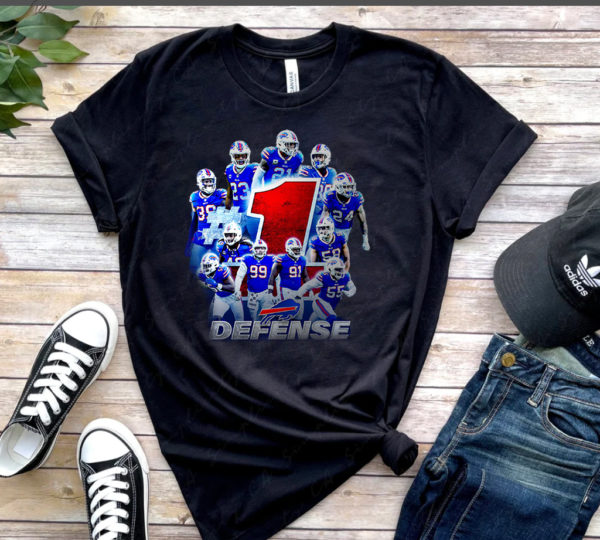 Buffalo Bills Defense No.1 NFL Wins Championships 2022 Fan Gifts T-Shirt