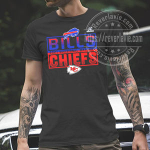 Buffalo Bills Vs Kansas City Chiefs 2021 2022 Divisional Matchup NFL T-Shirt