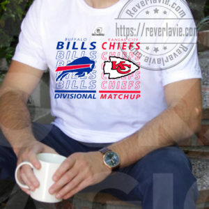 Buffalo Bills Vs Kansas City Chiefs 2022 Divisional Matchup Gifts T-Shirt