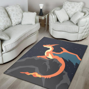 Charizard Pokemon Rug Home Decor