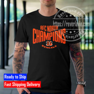 Cincinnati Bengals 2022 AFC North Champions T-Shirt