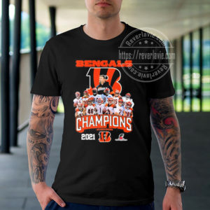 Cincinnati Bengals Champions 2021 2022 AFC North Classic T-Shirt