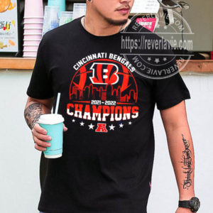 Cincinnati Bengals Champions AFC 2022 NFL Conference Championship T-Shirt